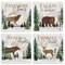 Stupell Industries Ivory Pines Adventure Sayings 4pc Wall Plaque Set, design by Jennifer Pugh